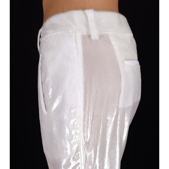032c The Magic Pants Size 40 L Womens White Trousers $495 - Picture 5 of 16